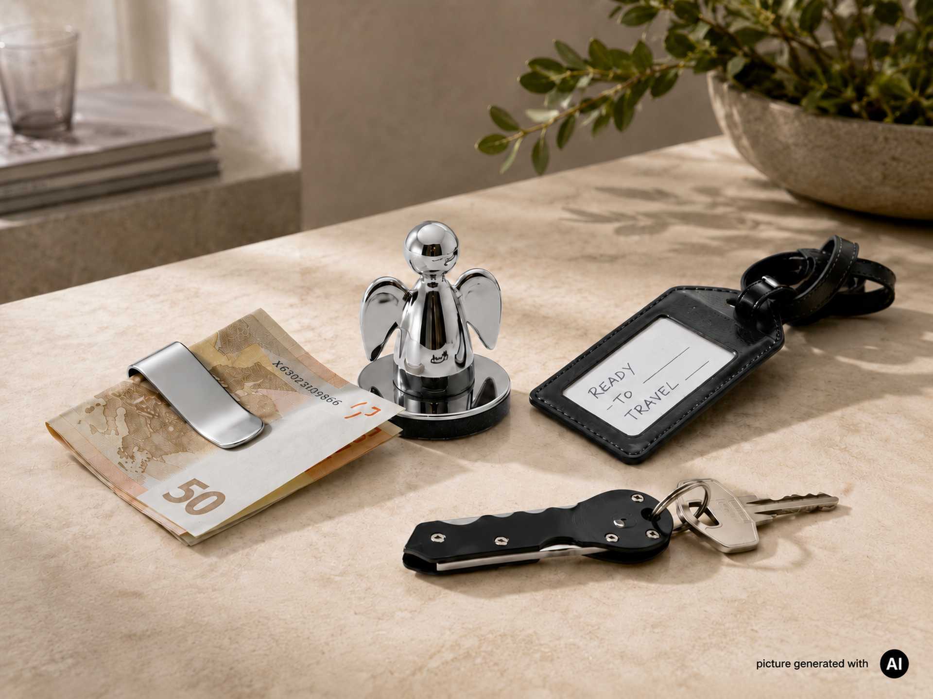 Reiseaccessoires für Gepäck, Geld und unterwegs